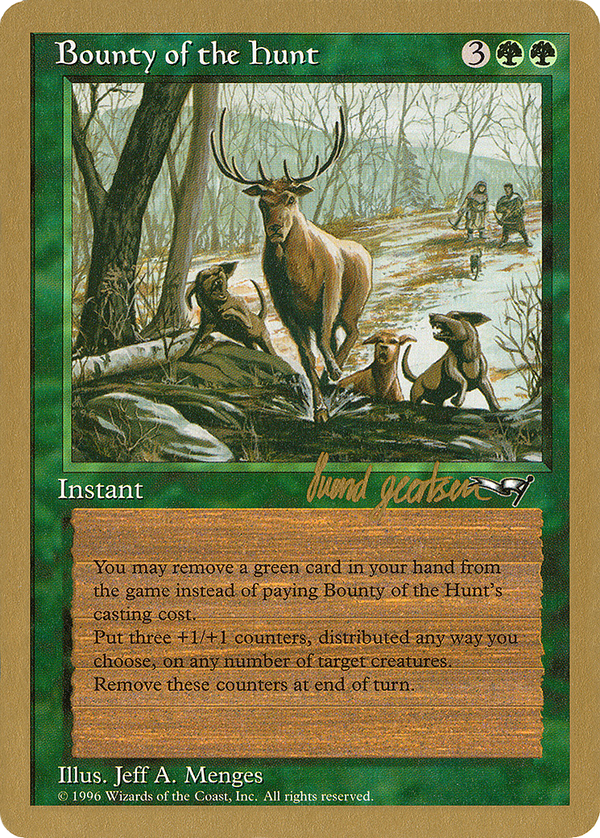 Bounty of the Hunt (wc97)