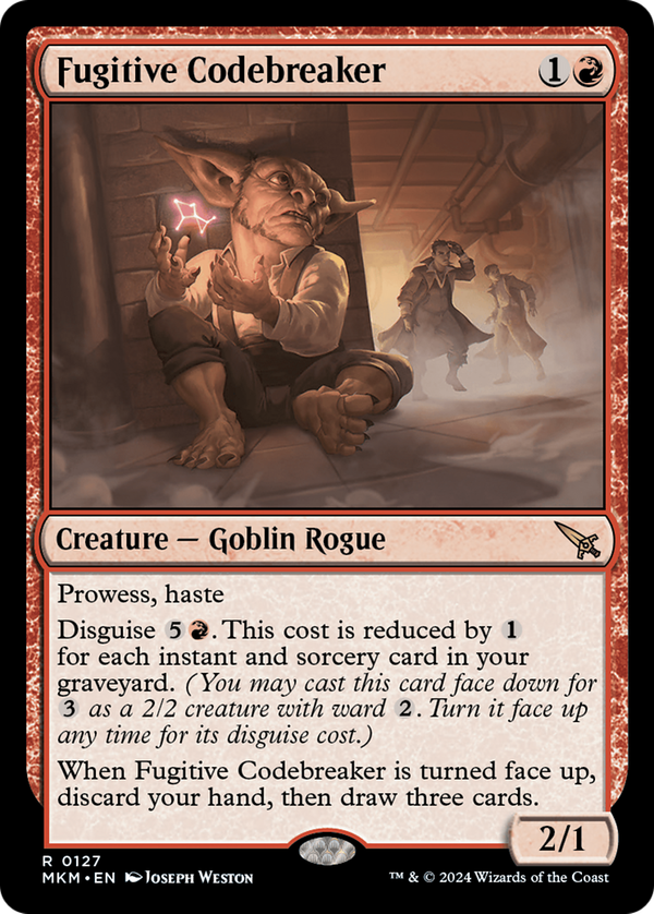 Fugitive Codebreaker (mkm)