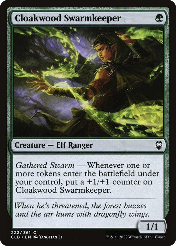 Cloakwood Swarmkeeper (clb)