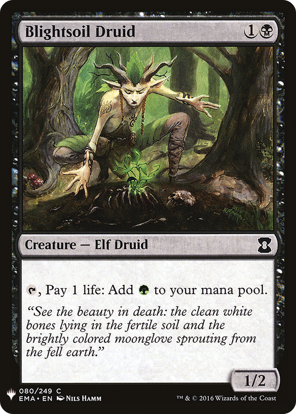 Blightsoil Druid (plst)