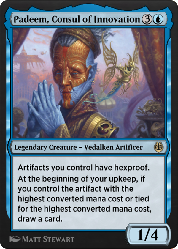 Padeem, Consul of Innovation (klr)