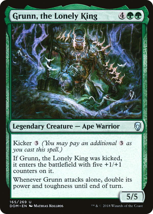 Grunn, the Lonely King (dom)