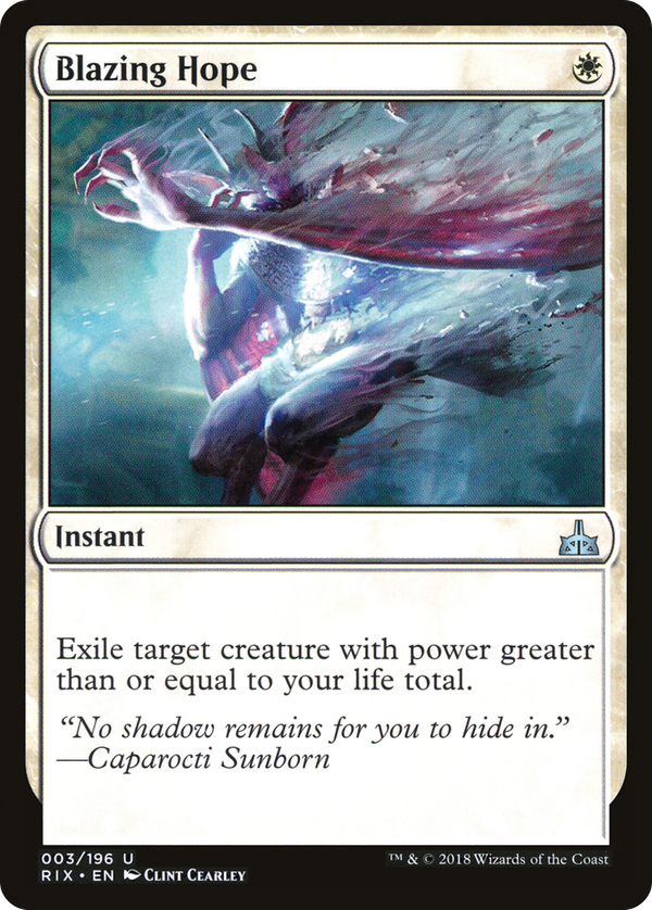 Blazing Hope (rix)