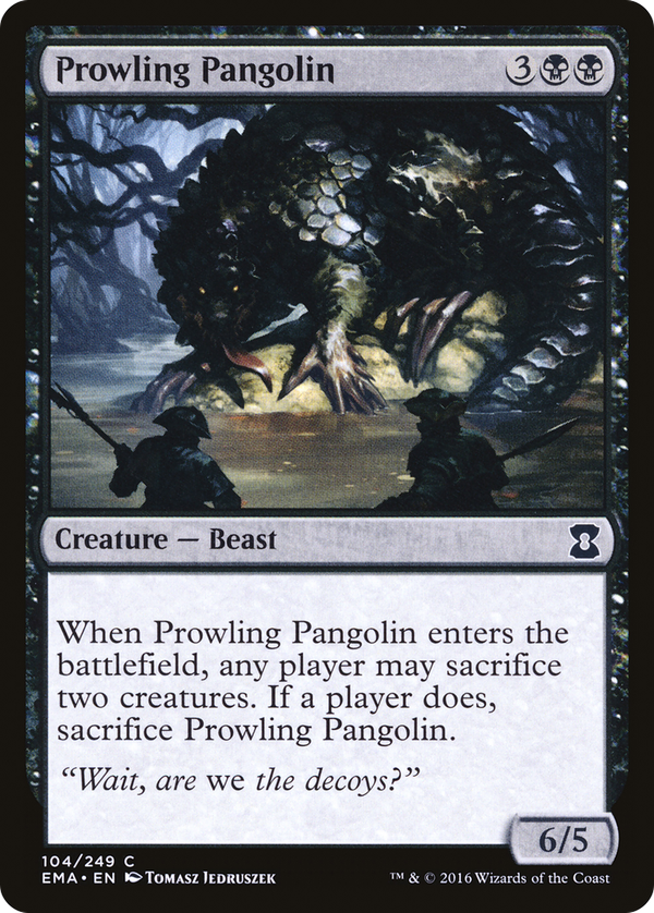 Prowling Pangolin (ema)