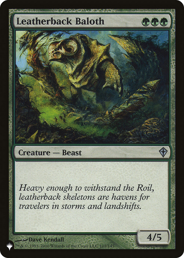 Leatherback Baloth (plst)