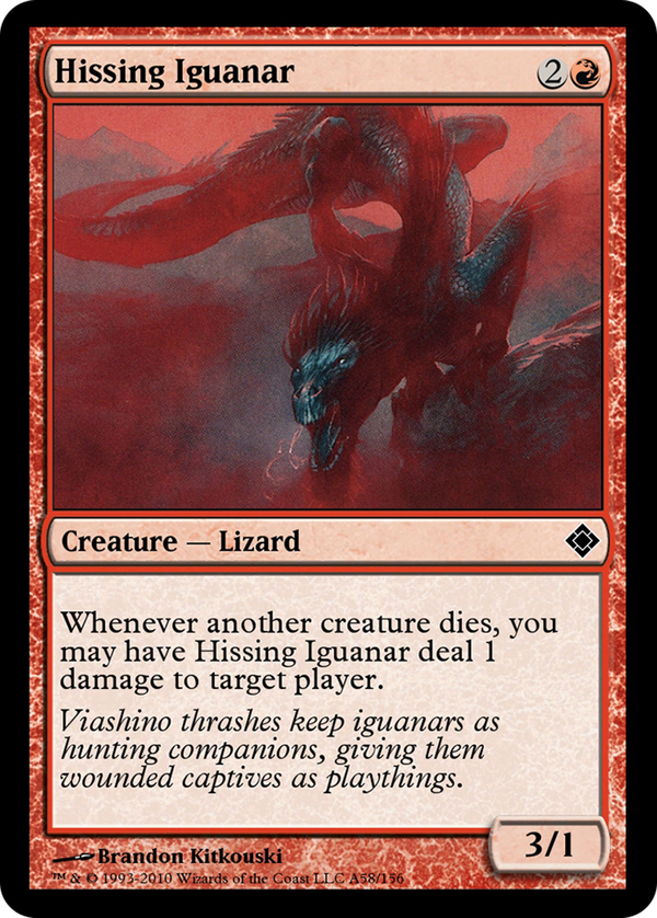 Hissing Iguanar (td0)