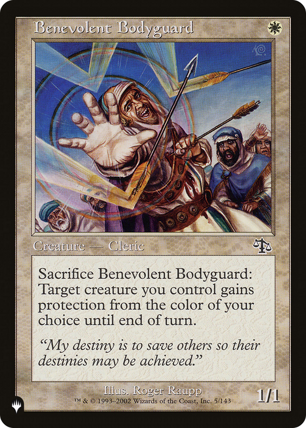 Benevolent Bodyguard (plst)