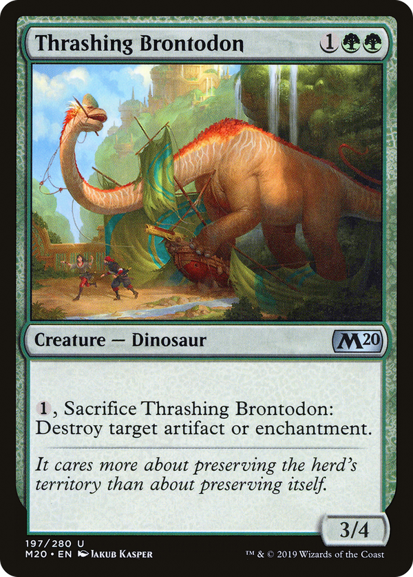 Thrashing Brontodon (m20)
