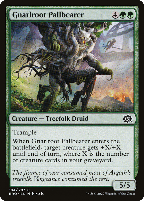 Gnarlroot Pallbearer (bro)