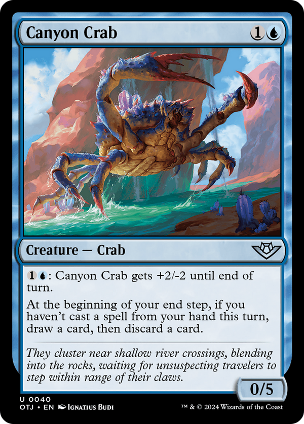 Canyon Crab (otj)
