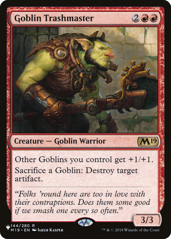 Goblin Trashmaster (plst)