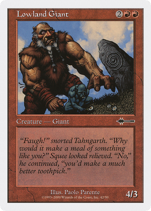 Lowland Giant (btd)