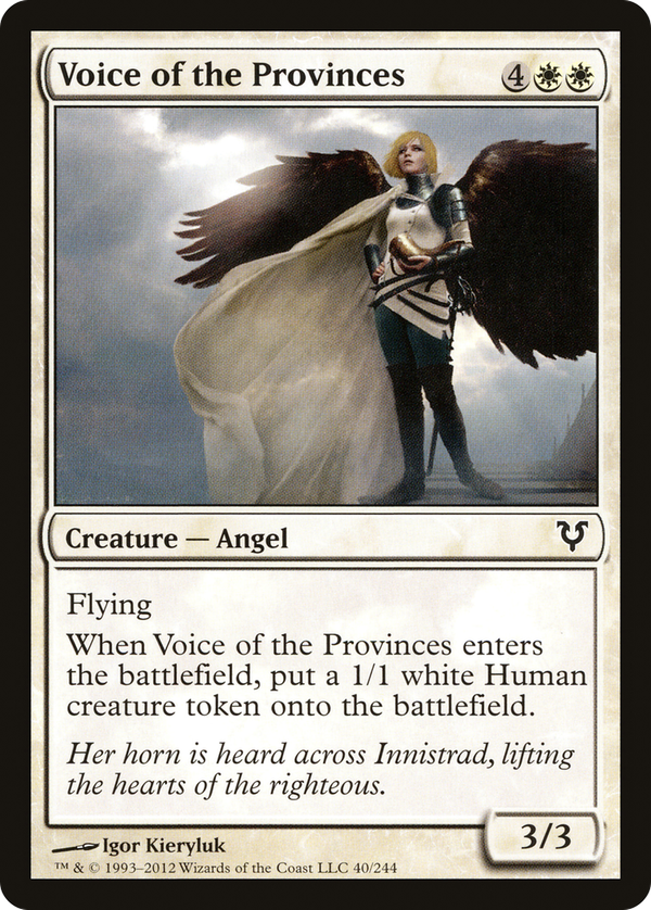 Voice of the Provinces (avr)