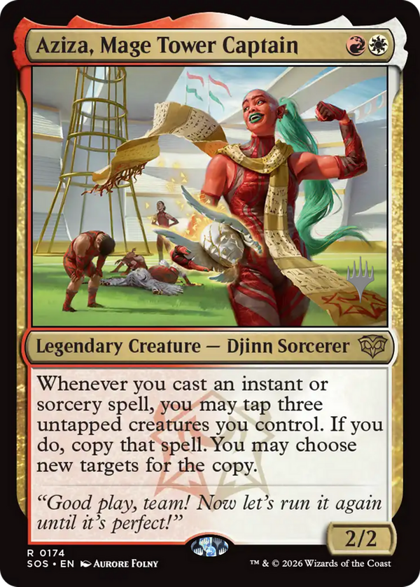 Aziza, Mage Tower Captain (psos)