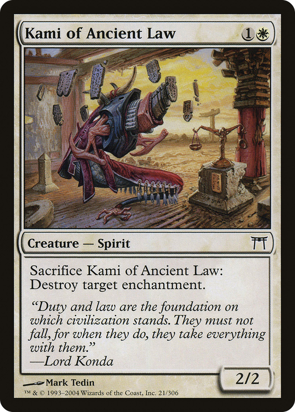 Kami of Ancient Law (chk)