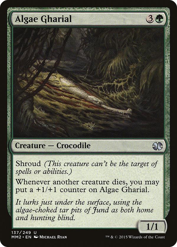 Algae Gharial (mm2)