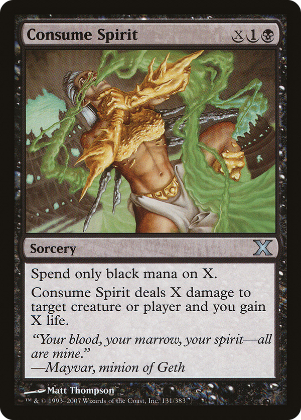 Consume Spirit (10e)