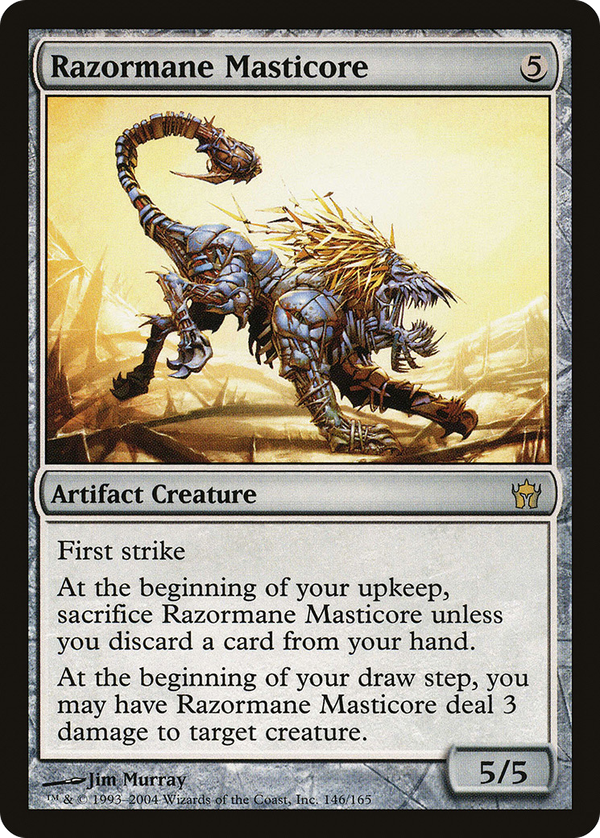 Razormane Masticore (5dn)