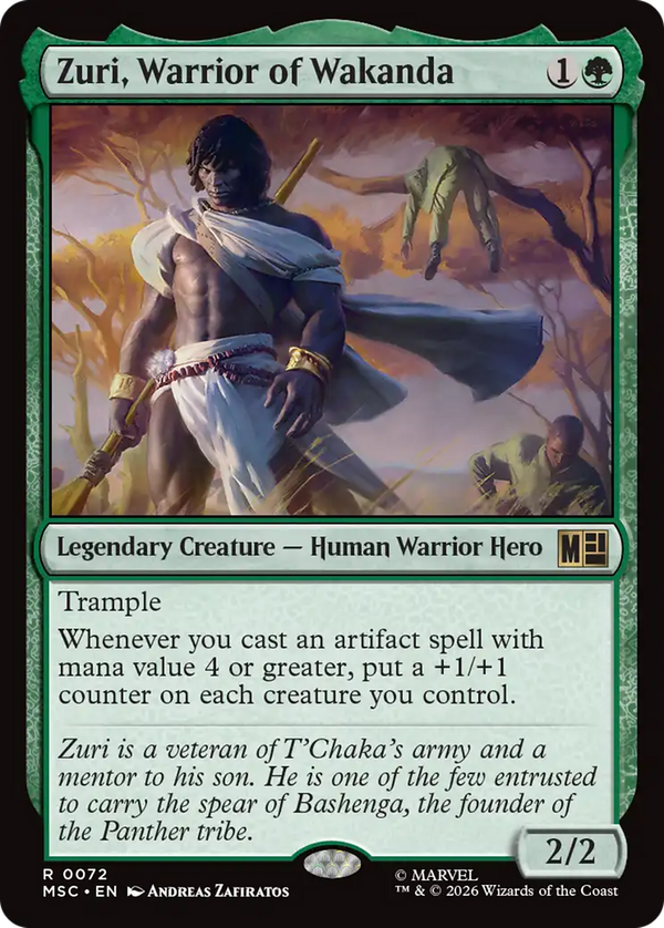 Zuri, Warrior of Wakanda (msc)