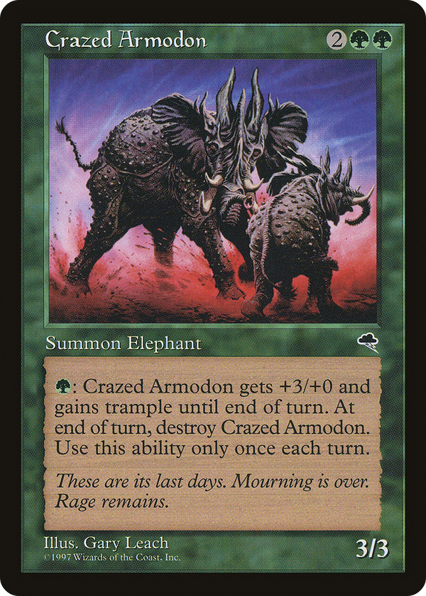 Crazed Armodon (tmp)