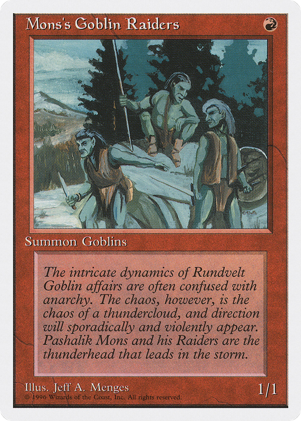 Mons's Goblin Raiders (itp)