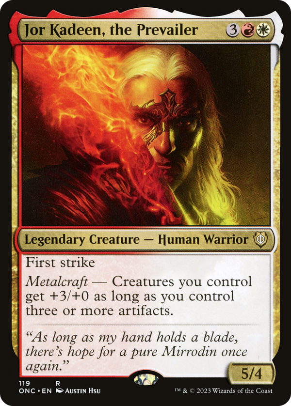 Jor Kadeen, the Prevailer (onc)
