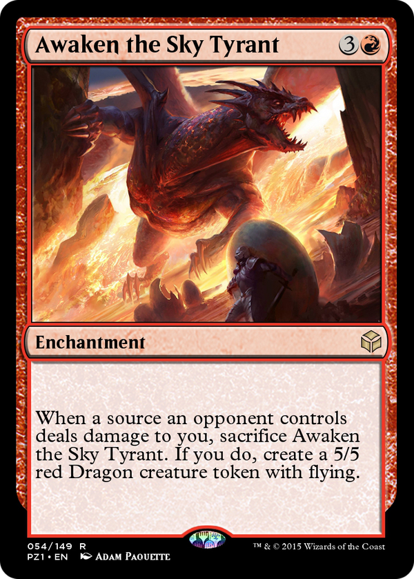 Awaken the Sky Tyrant (pz1)