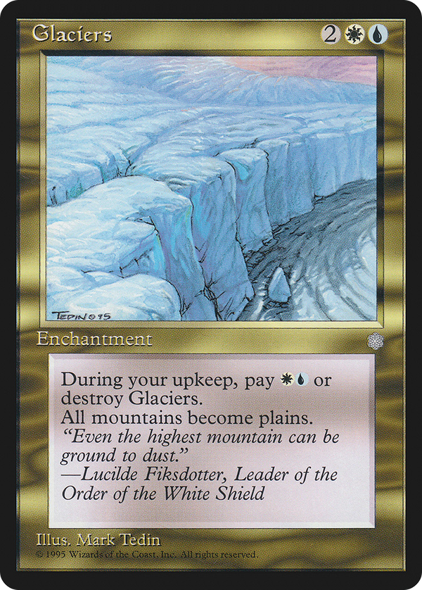 Glaciers (ice)