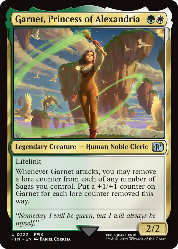 Garnet, Princess of Alexandria (fin)