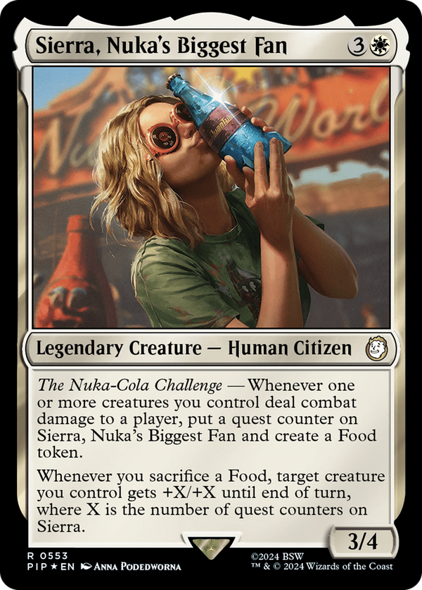 Sierra, Nuka's Biggest Fan (pip)