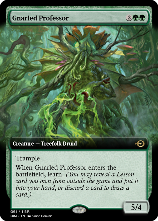 Gnarled Professor (prm)