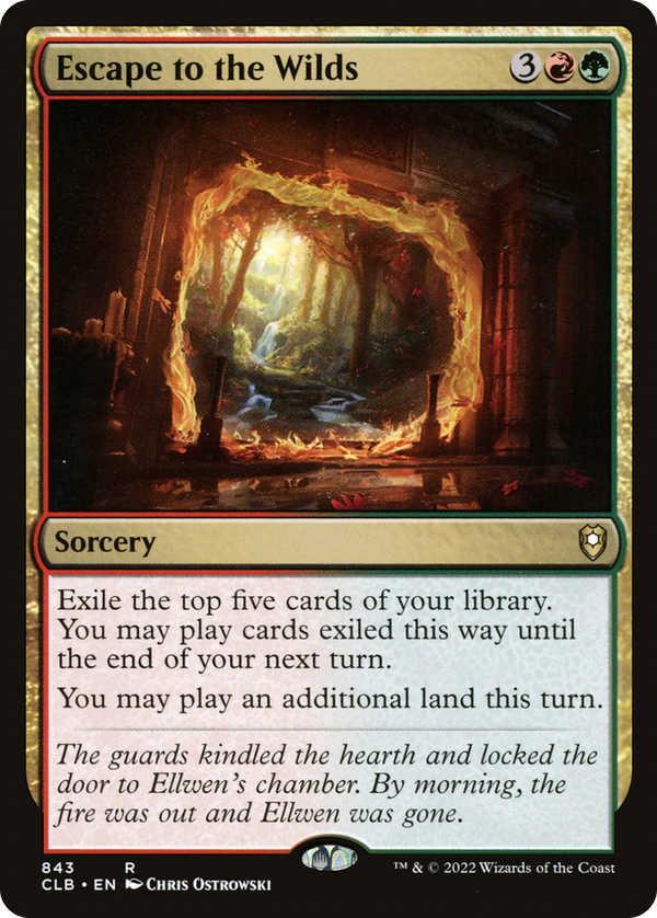Escape to the Wilds (clb)