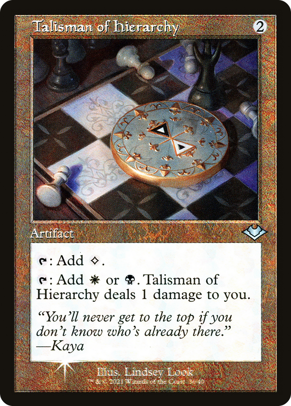 Talisman of Hierarchy (h1r)