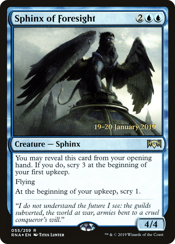 Sphinx of Foresight (prna)