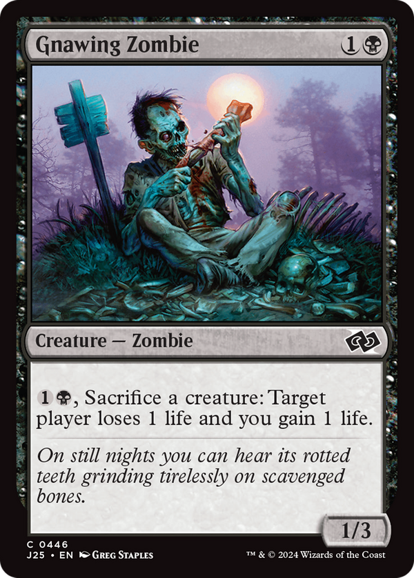 Gnawing Zombie (j25)