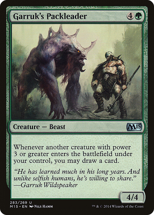 Garruk's Packleader (m15)