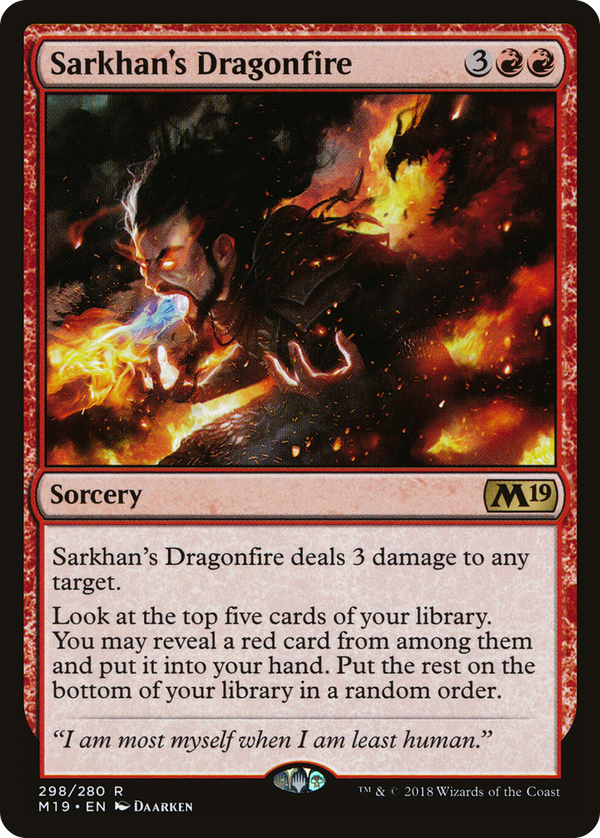 Sarkhan's Dragonfire (m19)