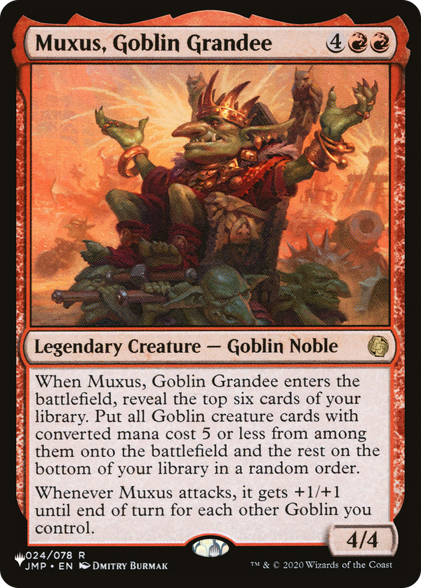 Muxus, Goblin Grandee (plst)