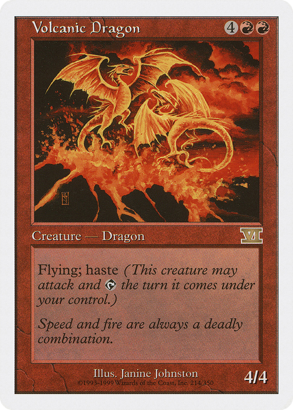 Volcanic Dragon (6ed)
