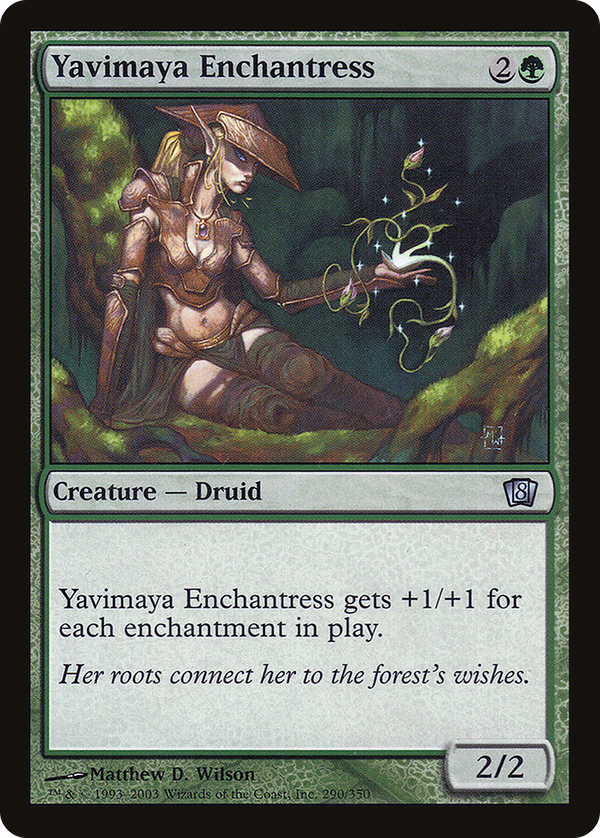 Yavimaya Enchantress (8ed)