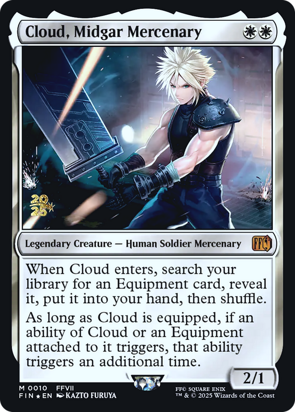 Cloud, Midgar Mercenary (pfin)