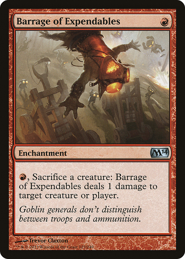 Barrage of Expendables (m14)