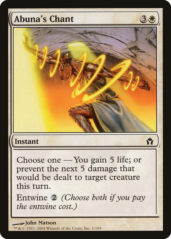 Abuna's Chant (5dn)