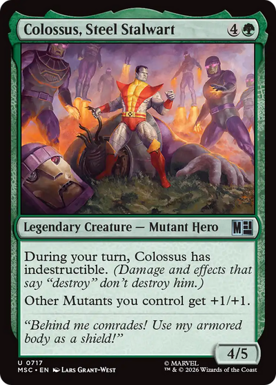 Colossus, Steel Stalwart