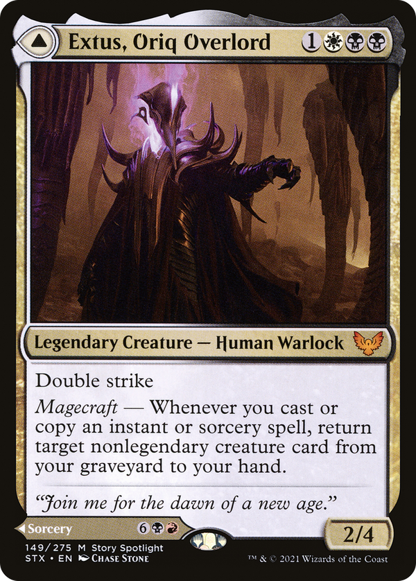Extus, Oriq Overlord // Awaken the Blood Avatar (stx)