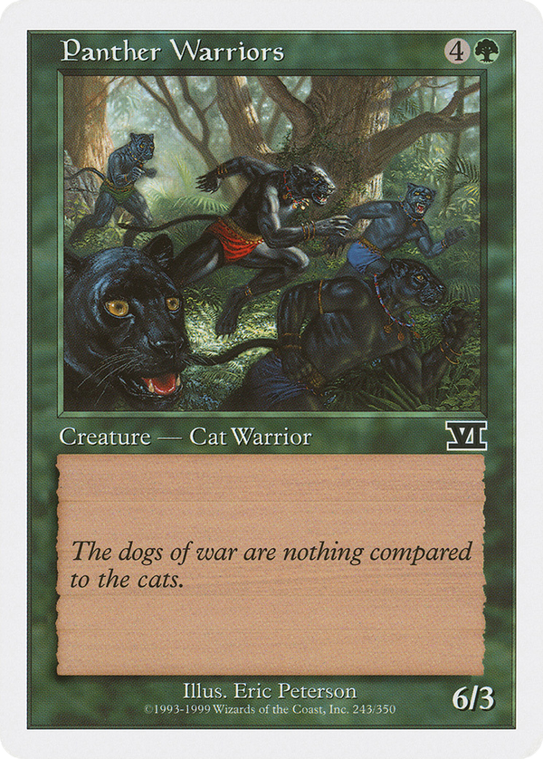 Panther Warriors (6ed)