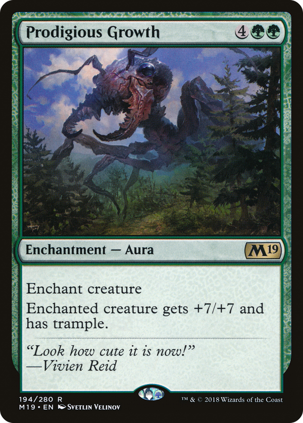 Prodigious Growth (m19)