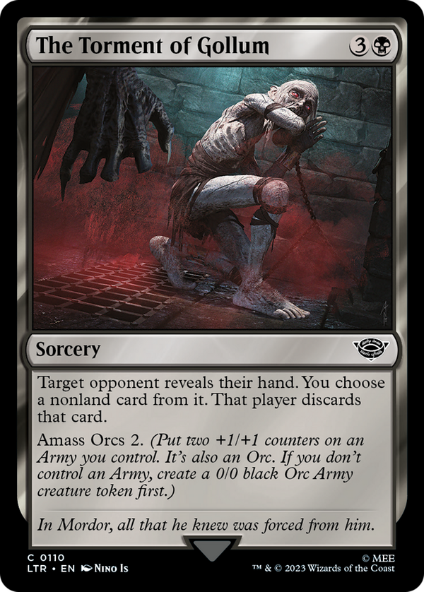 The Torment of Gollum (ltr)