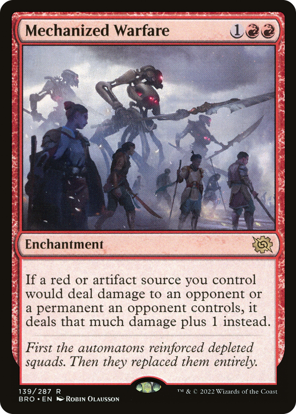 Mechanized Warfare (bro)