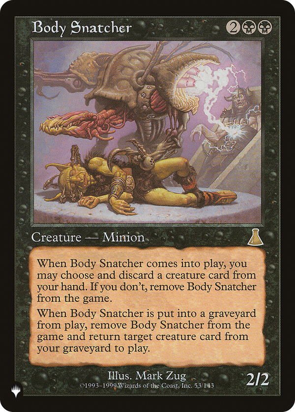 Body Snatcher (plst)